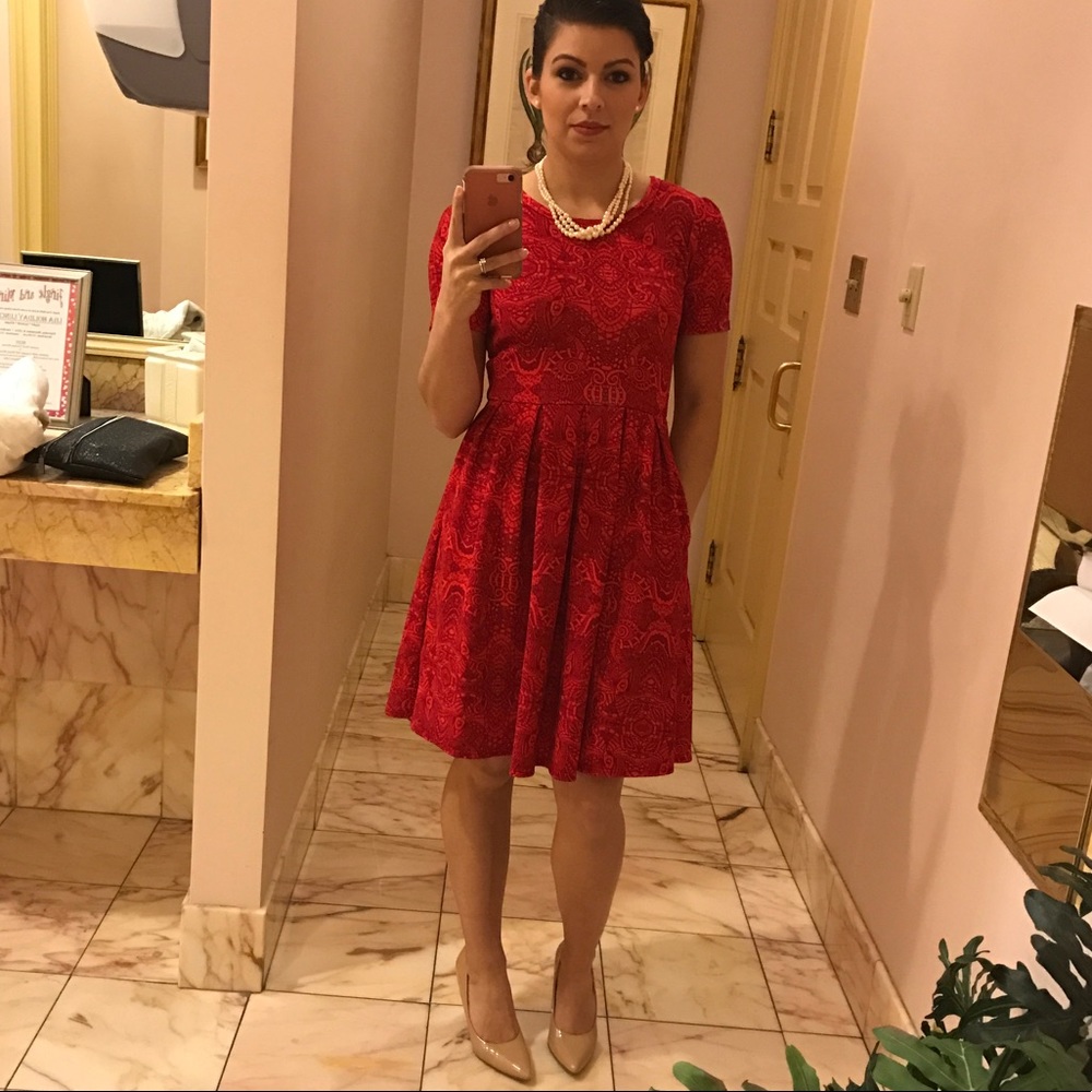 Lularoe dress xs! Worn once!